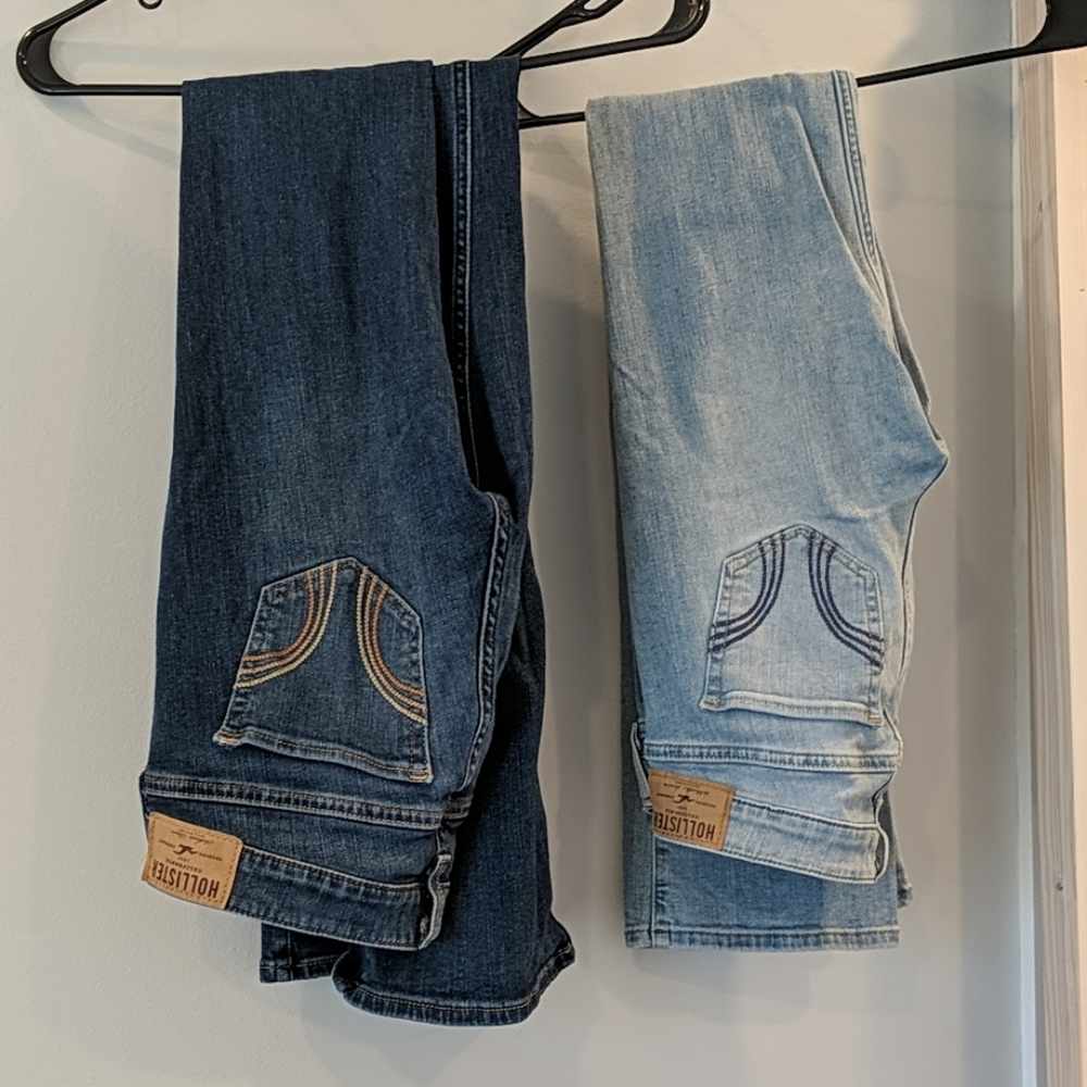 Hollister flare leg jeans